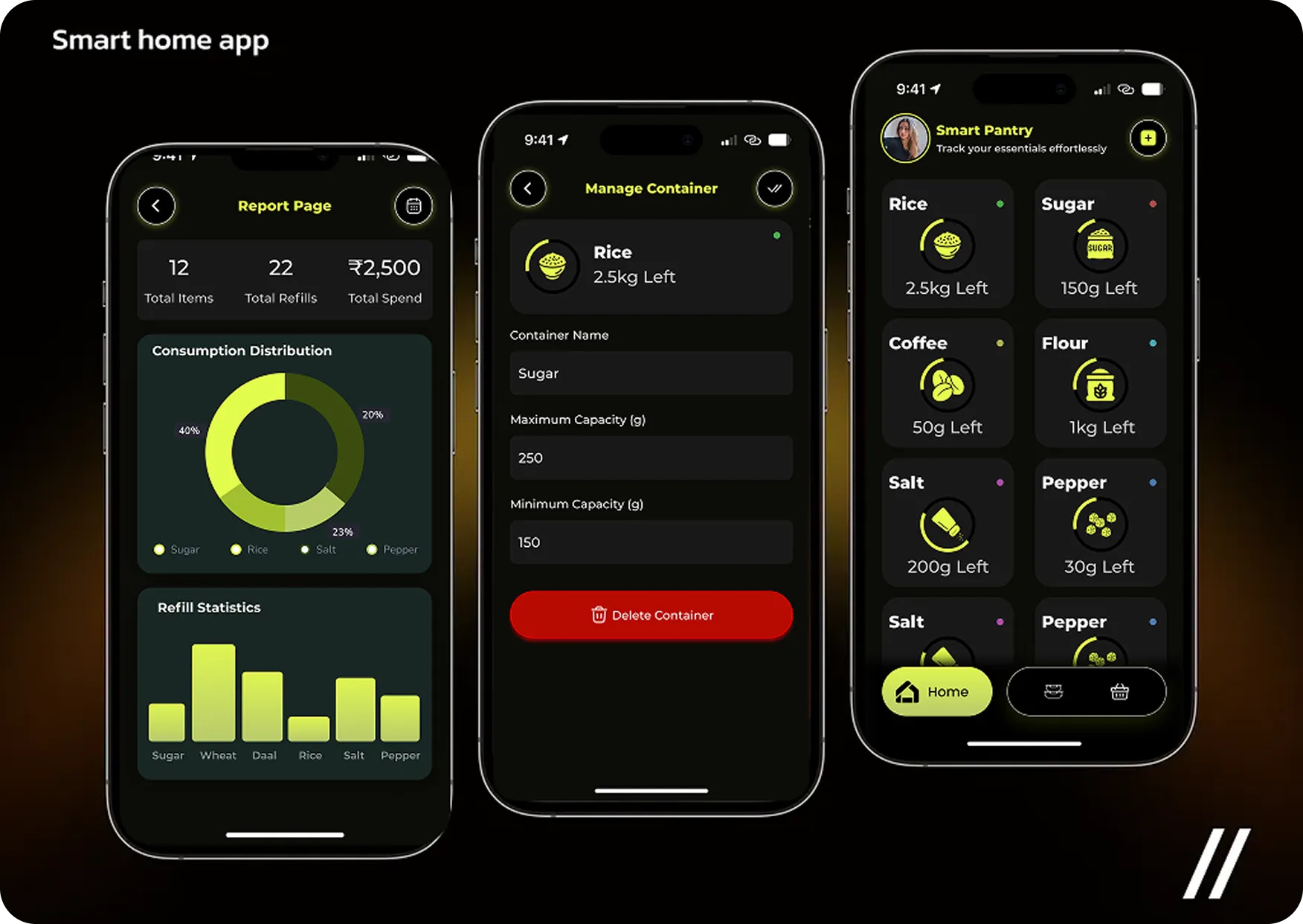 Kitchen Pal IoT device and app